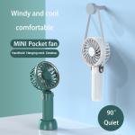 Battery Rechargeable Wireless Fan Handheld Cooler USB Portable Low Noise