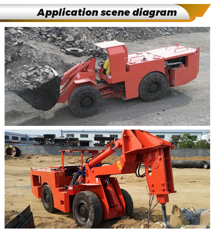 ISO 1cbm Underground Lhd Loader 1 Cubic 1.5 Cubic Yard Mining Scooptram