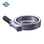 IP66 Enclosed Long Life Hydraulic Worm Gear Slew Drive For Spider Mounted