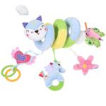 Unisex Bed Hanging Newborn Crib Plush Cart Baby Hand Pushed Lathe Winding And