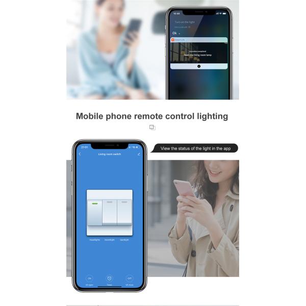 Zigbee Smart Lighting Controller 3 Gang