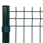 Home Ornamental Bending Welded Fence Garden 3d Curved Fence Rustproof