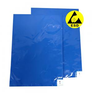 China Antistatic Blue Clean Room Sticky Mat 600x900mm 30 Layers 60 Layers on sale