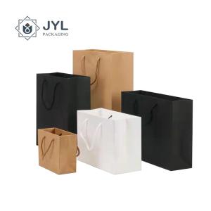 Wholesale Thicken Ribbon Handle Paper Bag , Moistureproof Packaging Bags For Cosmetics from china suppliers