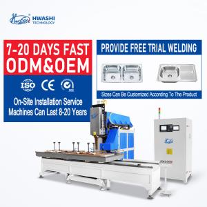 Wholesale HWASHI Stainless Steel Welding Machine For Inox SS Kitchen Double Sink Seam from china suppliers