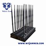 315Mhz 433Mhz Lojack Mobile Phone Signal Jammer 14 Antennas 35W