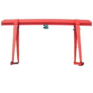 Wholesale 3 Phase 380 V 50 Hz 5 Ton Track Or Tyre Single Girder Gantry Crane from china suppliers