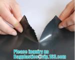 high quality hazardous waste yellow plastic bag asbestos garbage bag, Asbestos