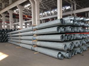 Wholesale 45FT Low Voltage Octagonal Metal Electric Pole Galvanized Steel from china suppliers