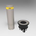 Stainless Steel Durable Removable Road Bollards With High Visibility