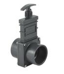 ANSI Standard Plastic UPVC 160mm Knife Valves For Irrigation