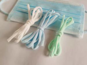 Wholesale Material Super Soft Elastic Band Earloop For Medical Face Mask 3/16&quot; 5mm from china suppliers