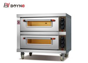 Wholesale Double Deck Electric 20℃ 4kw Industrial Bakery Oven for making bread from china suppliers