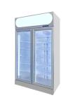 5 Adjustable Shelves Commercial Display Refrigerator Fridge For Drink R404a
