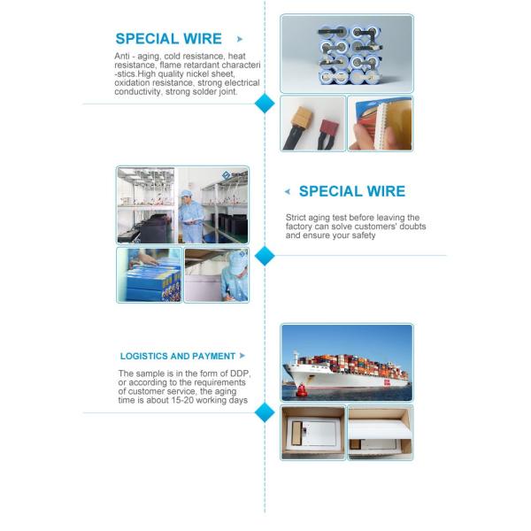 Li Ion NMC Prismatic Cells 48V 18.8Ah , 13S4P Battery Pack 800 Times Cycle Life