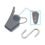 FTTH S Type Hook for Drop Cable Fiber Optic Tension Clamp Black Optical Cable