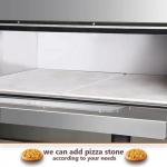 Even Heating Single Layer Dual Pan Electric Oven
