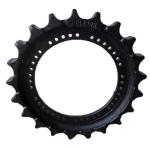 Forging Casting Excavator Drive Sprockets , 40SiMnTi Caterpillar Excavator Parts