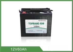 Wholesale 10.5KG Ups Power Battery , Ups Rechargeable Battery 12V 60Ah Small Size from china suppliers