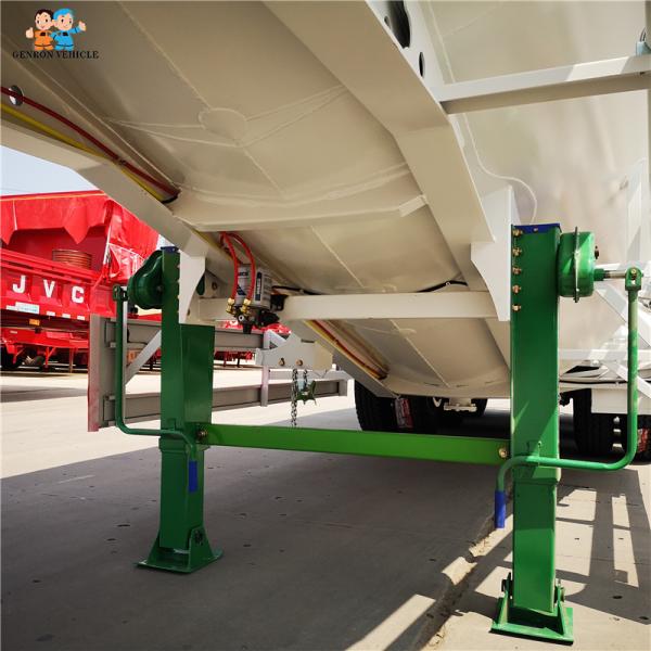 Three Axles 50T 40M3 Dry Bulk Tanker Trailer For Cement Plants
