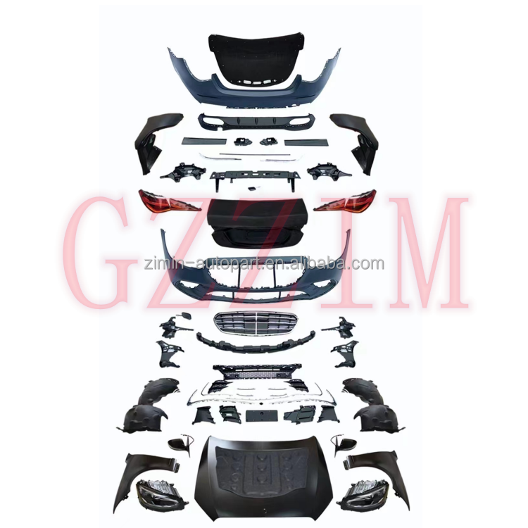 Mercedes-Benz S Class 2006-2012 W221 To W223 Body Kit Maybach Style Conversion Kit Bodykit
