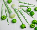 8 PCS Silicone Animal Hair Face Makeup Brush PU New Material Handles
