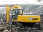 Automatic Preheating System Mini Wheel Excavator 15tons Low Emission
