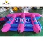 Adults PVC Tarpaulin Inflatable Water Toys 4x3m Inflatable Flying Fish Boat 6