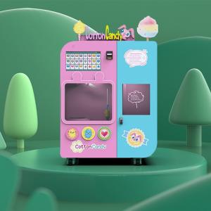China Luxury Fairy Floss Vending Machine Wireless Remote Candy Floss Vending Machine on sale