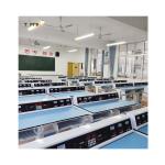 Customized White / Blue Biology Lab Furniture With Sturdy Metal Structure