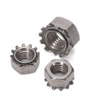 304 Stainless Steel K Type Nut for Polished Finish Carbon Steel Hex Toothed
