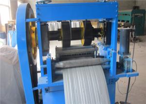 Wholesale Galvanized Steel Rib Lath Machine Stable Property With Decoiler 10mm Rib Deep from china suppliers