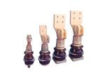 Porcelain DT1-250A Bushing Assembly With Copper Busbar