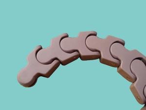Wholesale 1700TAB crate conveyor chains carton conveyor chains slat top conveyor bevel chains from china suppliers
