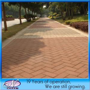 Wholesale Slab Stone Form Water Permeable Brick For Driveway And Walkway Red/Yellow In Design from china suppliers