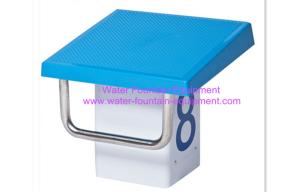 Wholesale ABS Material Swimming Pool Fittings One Level Competition Starting BAlock from china suppliers
