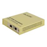 SFP Slot Rack Media Converter 1310nm Single Mode Fiber Ethernet Converter