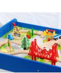 Mini Wooden 88pcs City Road Builder Wooden Board Game