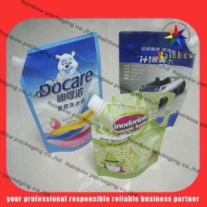 Wholesale lovely detergent spout pouch packaging with hang hole from china suppliers