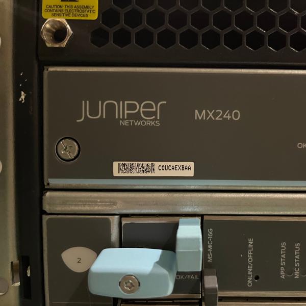 Used MX-MPC2-3D 2xTrio Chipset MPC Port Queuing for Juniper Networks MX240 MX480