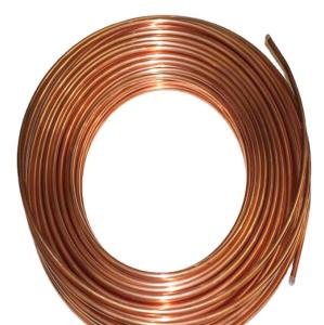 Wholesale C10100 C11000 C12000 AC Copper Pancake tubing / AC Copper Pipe from china suppliers
