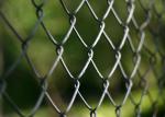 25-100mm Chain Link Wire Mesh / 25m Diamond Chain Link Fence For Garden
