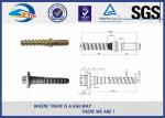 Head forming DIN Standard Coach Railway Sleeper Screws Plain oiled For Sleeper