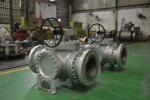 Three Way Top Entry 600lb T Type Ball Valve