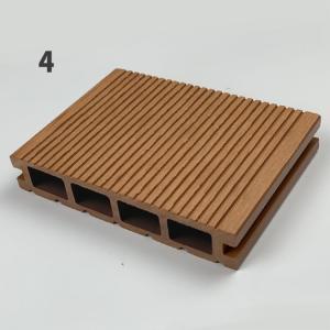 Patios WPC Decking Panel slip resistance WPC Wood Decking Boards