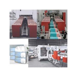 Wholesale Facial Tissue Paper Making Machine Production Line with Folded Size of 175-210mm from china suppliers