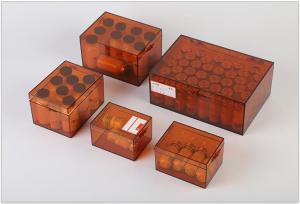 Wholesale Acrylic Box Light-Proof Injection Box Medicine Packaging Box Powder Box First Aid Mannitol Light-Shielding box from china suppliers