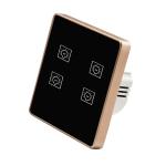 Glomarket 4 Gang Smart Life Switch No Neutral Wifi Wall Glass Wireless Panel