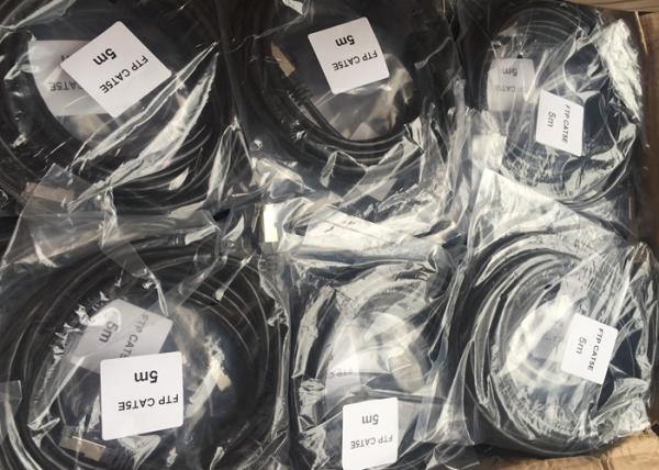 5M FTP Cat5e Lan Cable Patch Cords Outdoor RJ45 Connector Pre - Made PE+PVC