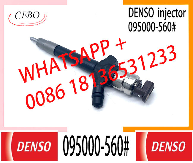 095000-560# common rail injector 095000-5600 for Mitsubishi L200 Pajero 2.5D engine 4D56 Euro4 injector 1465A041